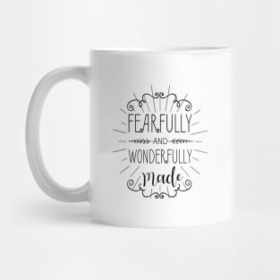 'Fearfully and Wonderfully Made' Family Love Shirt Mug